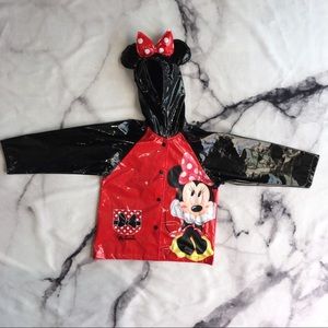 Toddler Minnie Mouse Rain Coat Jacket | 3T